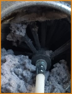 dryer lint removal